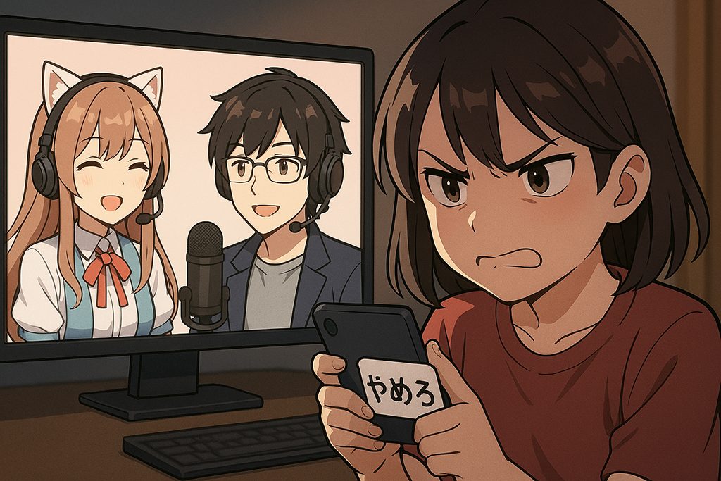 異性Vtuberとの絡みNG