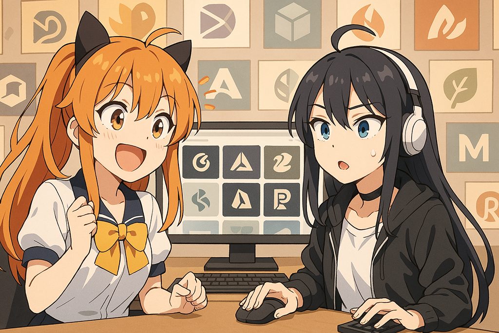 Vtuberのロゴデザイン