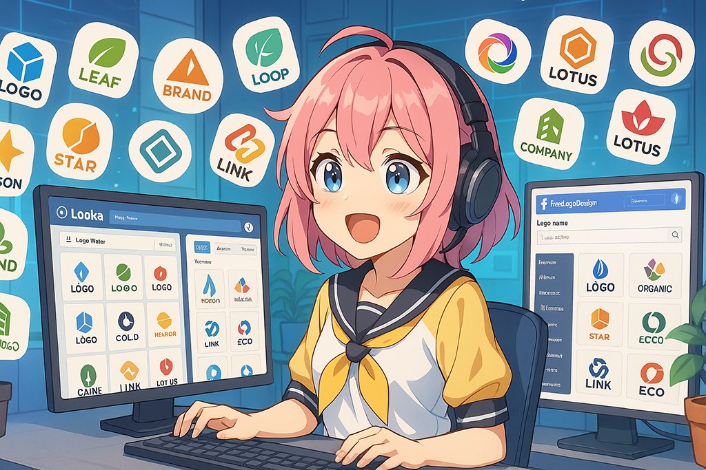 無料のVtuberロゴジェネレーター