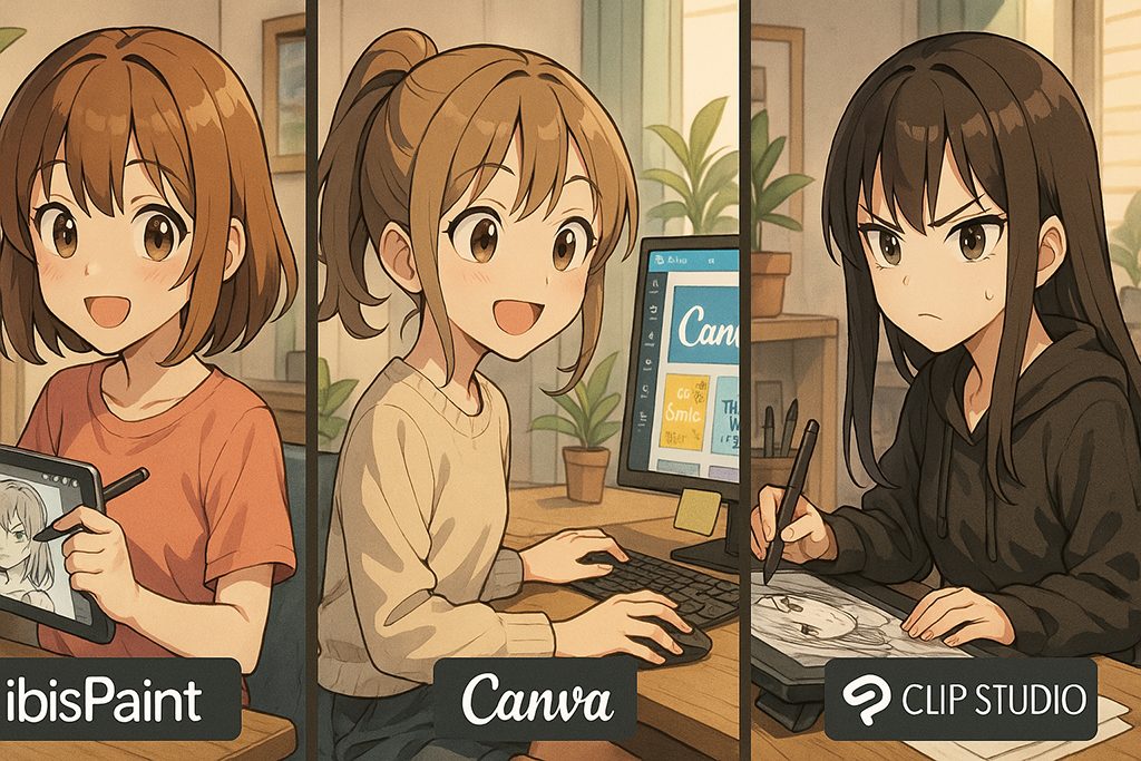 Vtuberロゴ作成アプリ