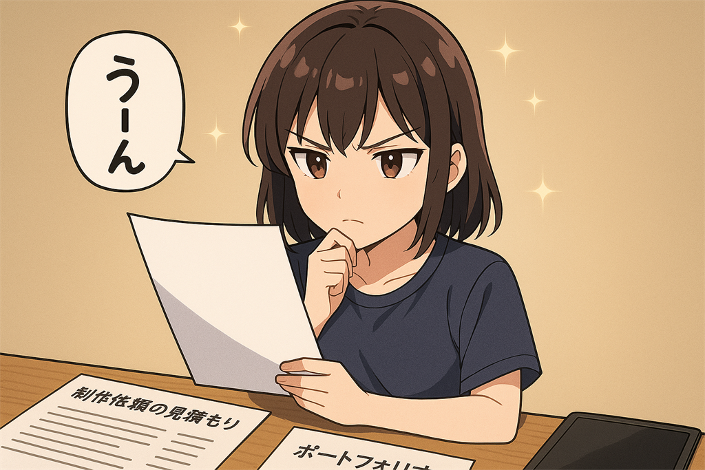 2Dモデルの依頼