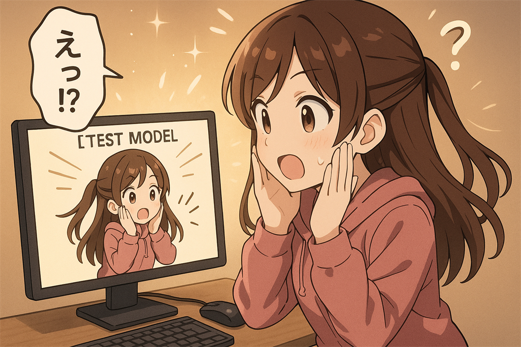 VTuberテストモデル
