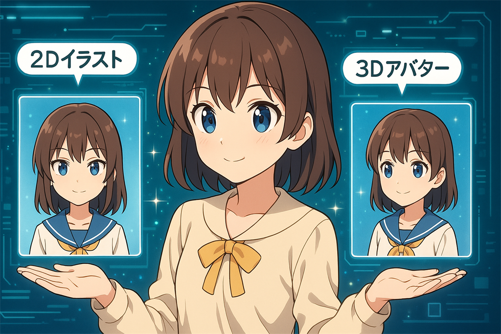 フリー2D・3Dアバター