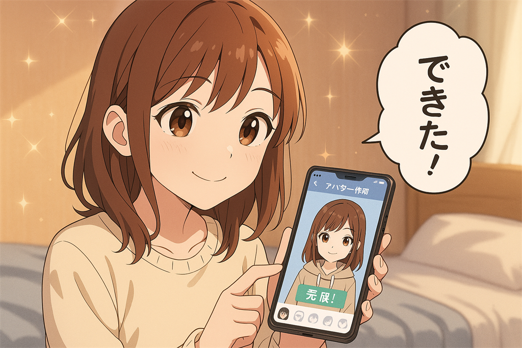 スマホフリーアバター