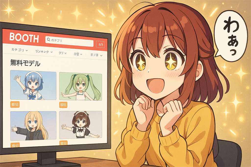 BOOTHフリーモデル