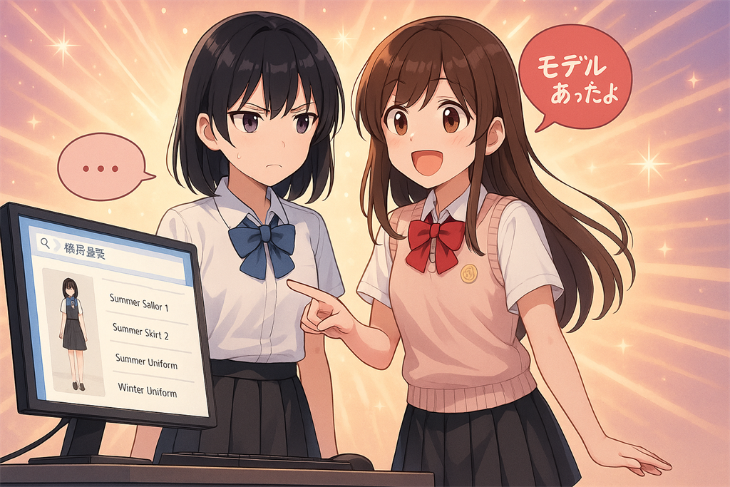 無料配布アバターの探し方