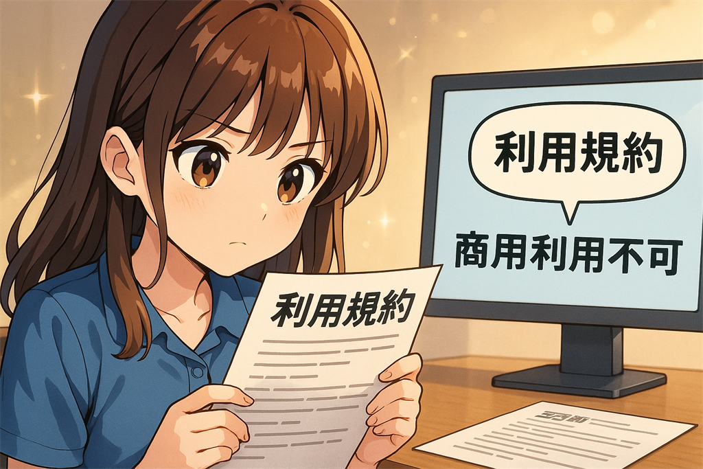 フリーアバター注意点