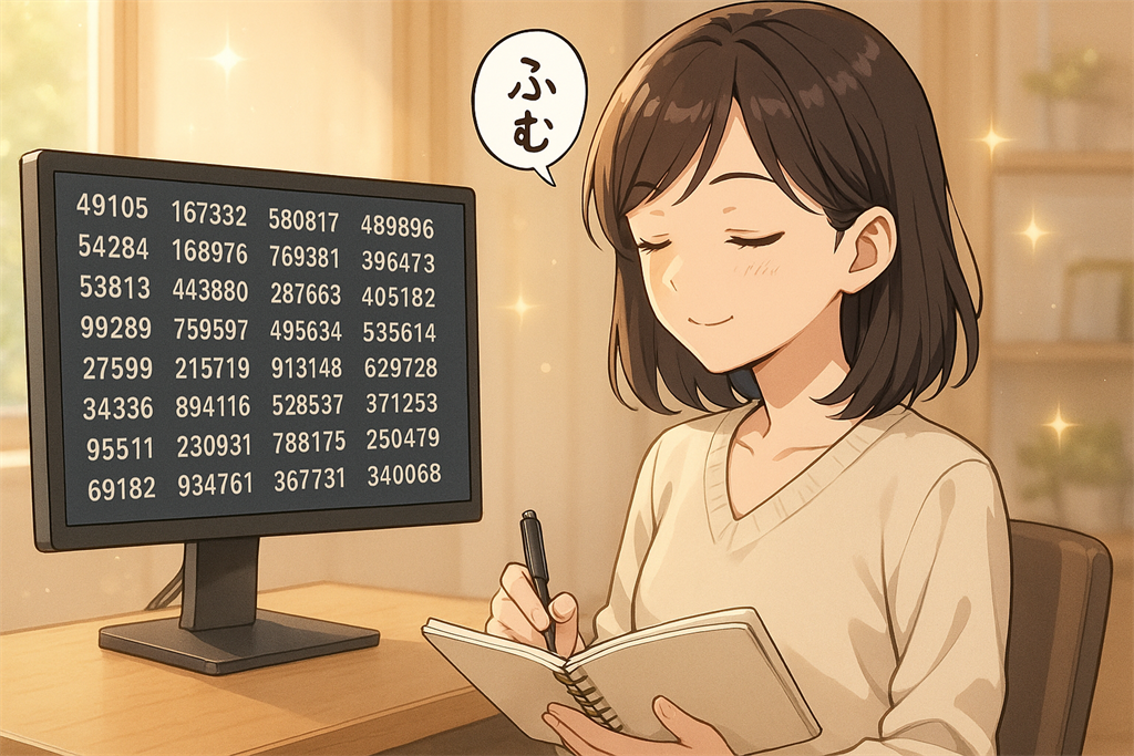 同接記録を確認