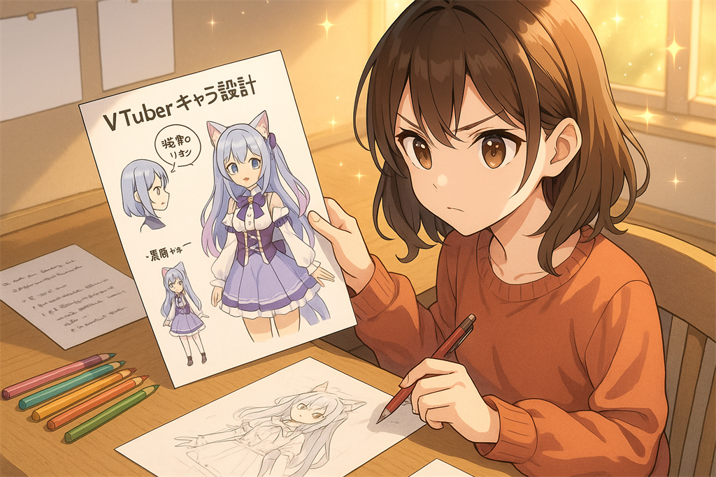 キャラデザからモデル制作を依頼