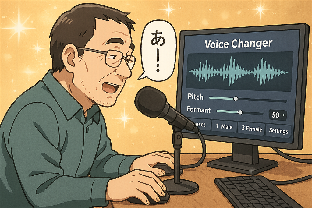 ボイスチェンジャーVTuber