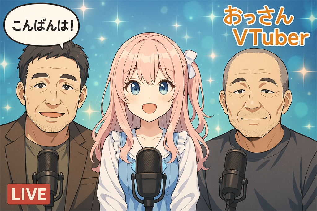 おっさんVTuberおすすめ