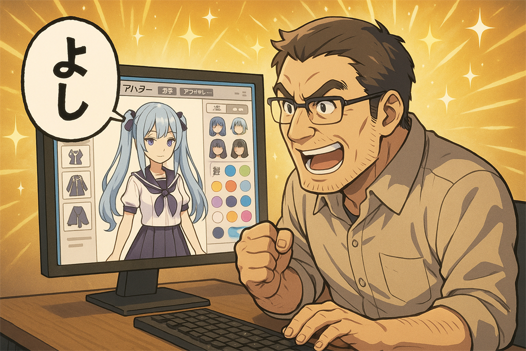 おっさんでもなれるVTuber