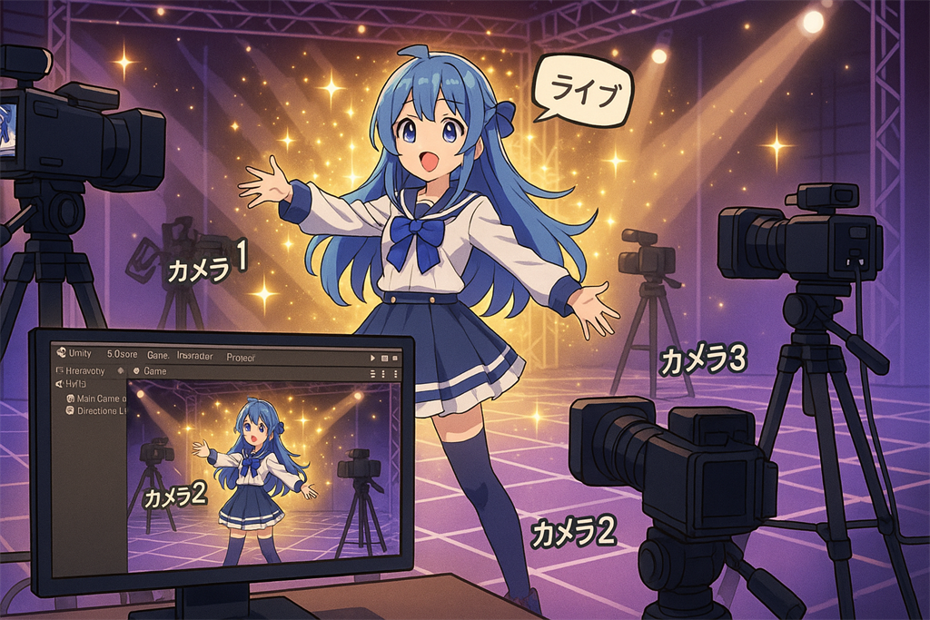 3Dライブの仕組み